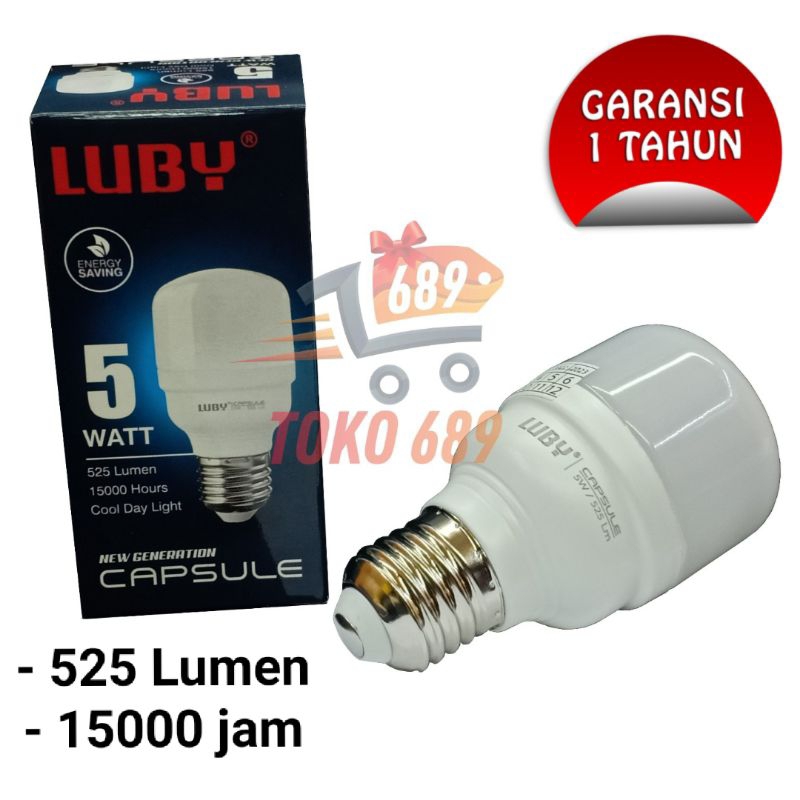 Jual Lampu LED Capsule 5 Watt Luby Shopee Indonesia