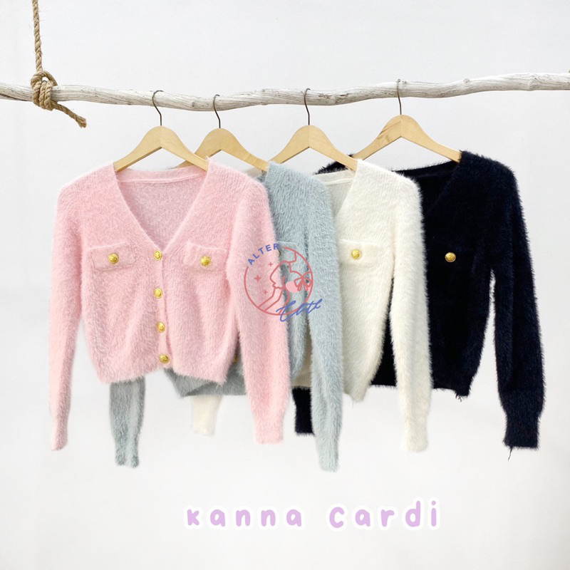 Jual Alter Cloth KANNA CARDI Atasan Wanita Lengan Panjang Kardigan