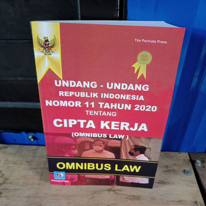 Jual BUKU UU REPUBLIK INDONESIA NOMOR 11 TAHUN 2020 CIPTA KERJA