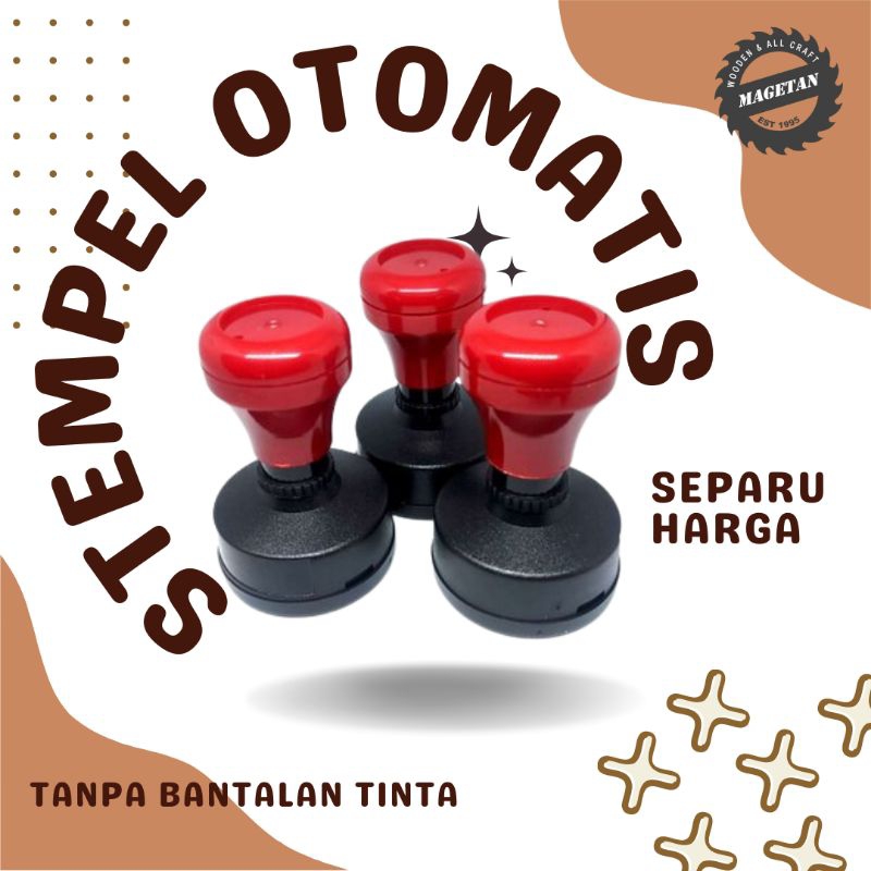 Jual Stempel Flash Stempel Otomatis Tanpa Bantalan Tinta Cukup Sekali