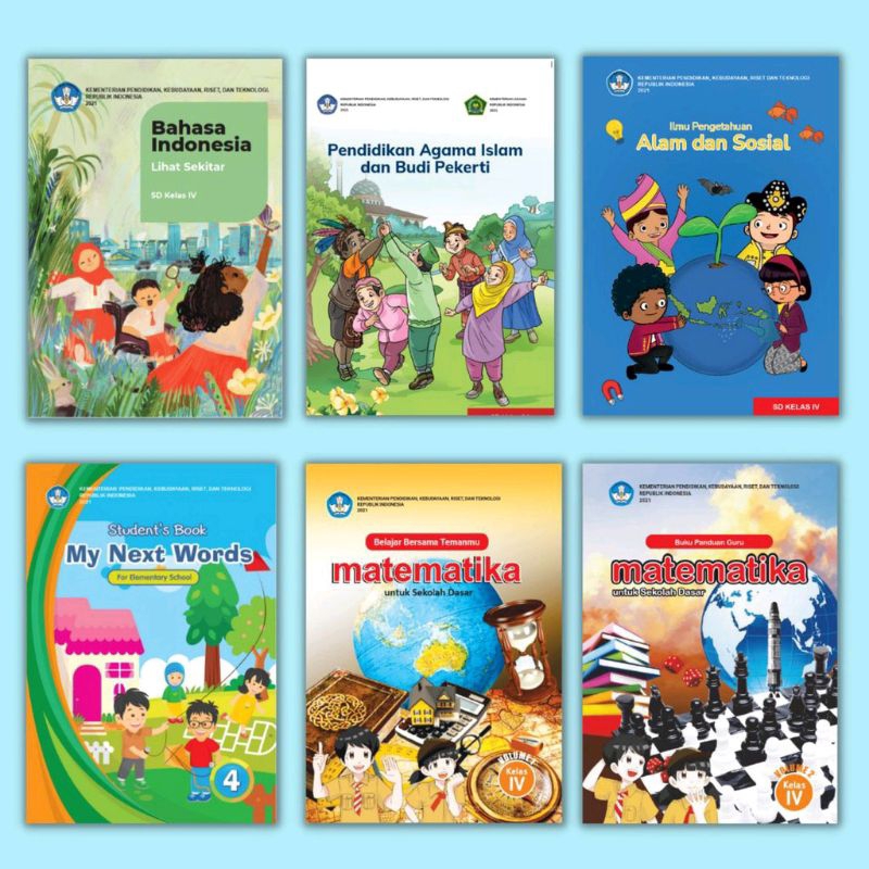 Jual Buku Paket Siswa Sd Mi Kelas Kurikulum Merdeka Kemendikbudristek