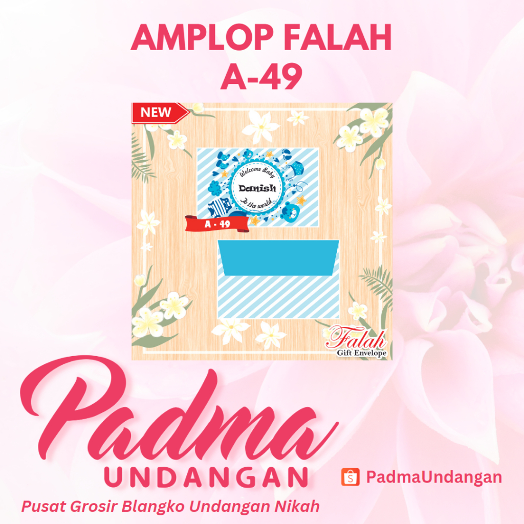 Jual Amplop Falah A 49 PadmaUndangan Shopee Indonesia