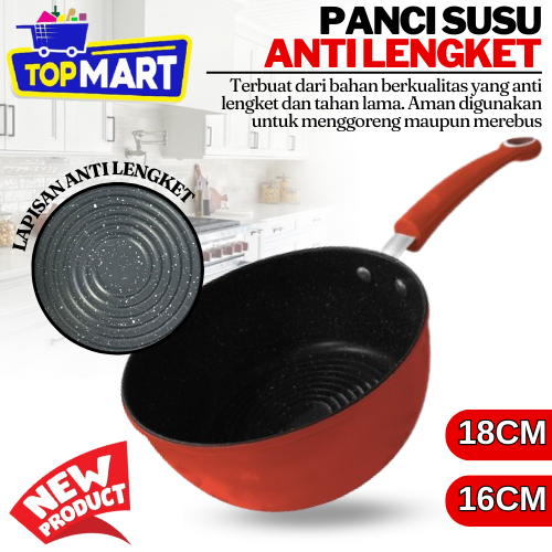 Jual Panci Susu Anti Lengket Enamel Sauce Pan Panci Susu Panci Mie