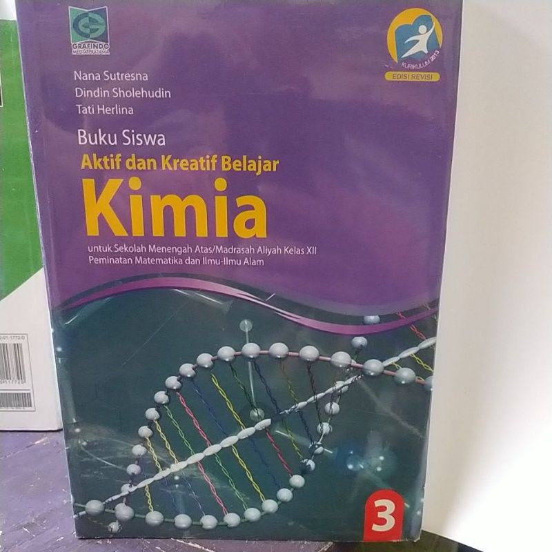 Jual Buku Siswa Aktif Dan Kreatif Belajar Kimia Untuk Sma Ma Kelas Xii