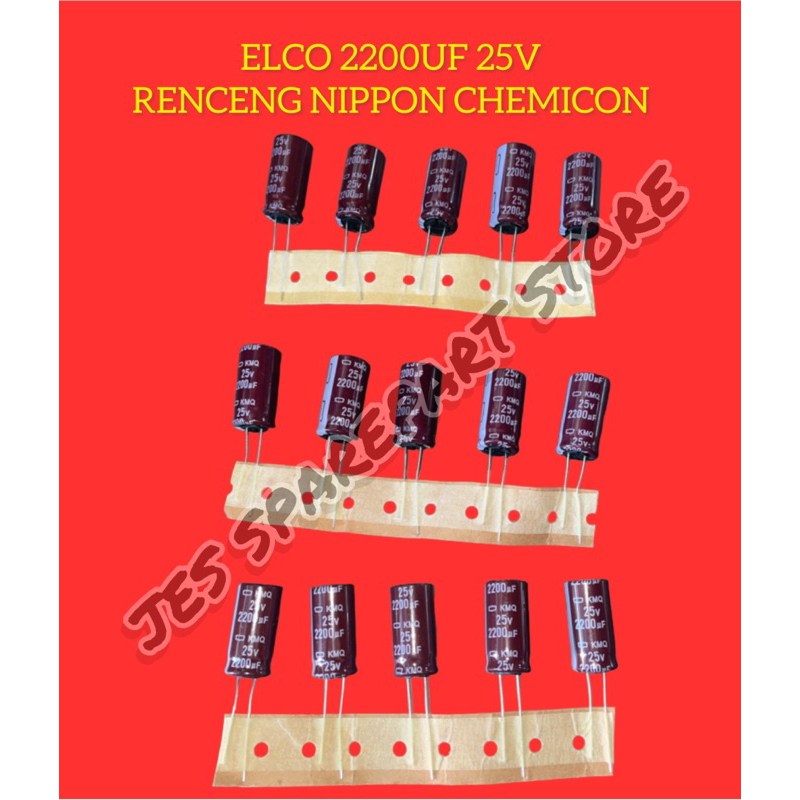 Jual Elco Uf V Renceng Nippon Chemicon Shopee Indonesia