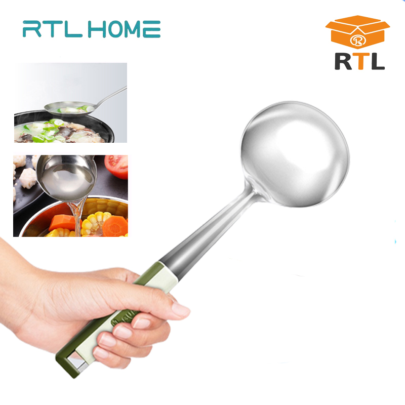 Jual Rtl Irus Setainless Centong Soup Sayur Kuah Sendok Soup Ladle