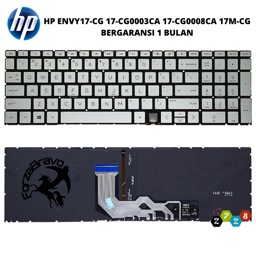 Jual KEYBOARD HP ENVY X360 15 EE 15M EE 15 ED 15M ED 17 CG TPN W140 17M