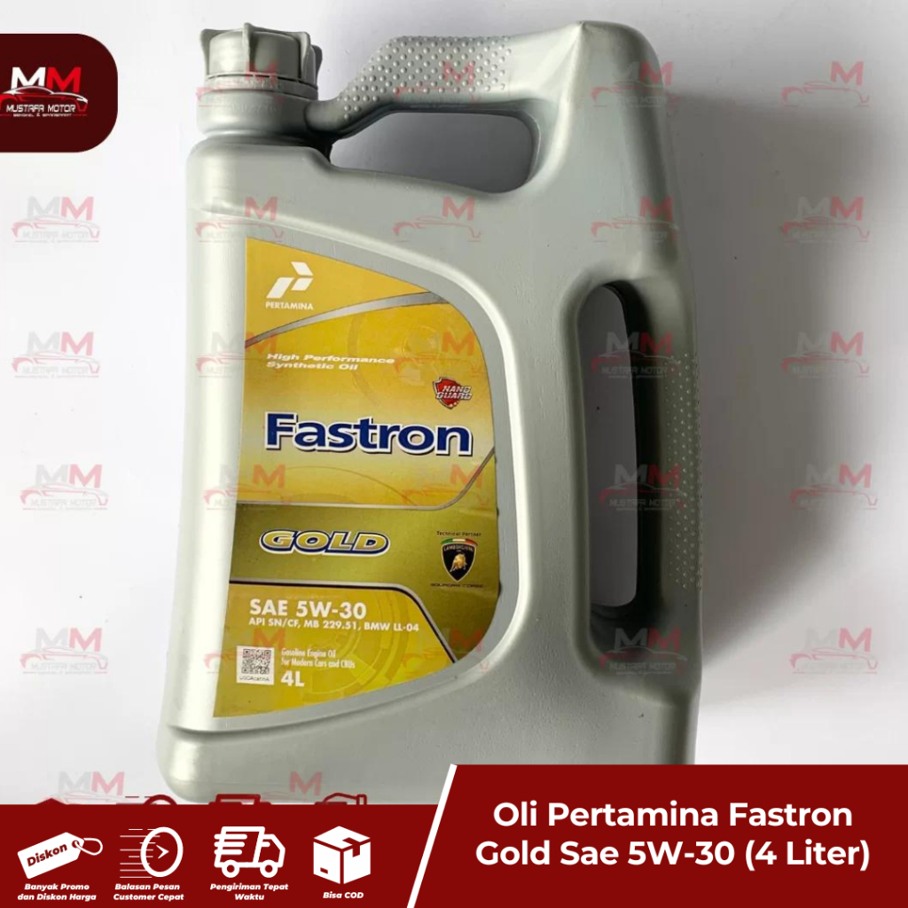 Jual Oli Pertamina Fastron Gold Sae W Liter Shopee Indonesia