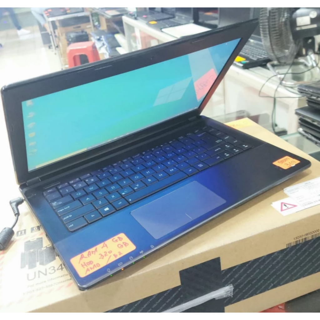 Jual Laptop Asus X Amd E Ram Gb Hdd Shopee Indonesia