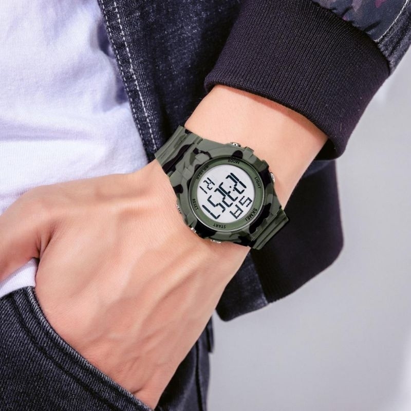 Jual Jam Tangan Pria Original Sport Militer Digital Skmei