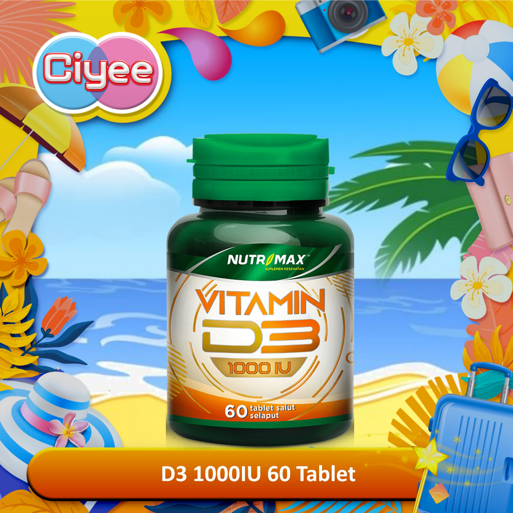 Jual Nutrimax Vitamin D Iu Isi Tablet Suplemen Makanan