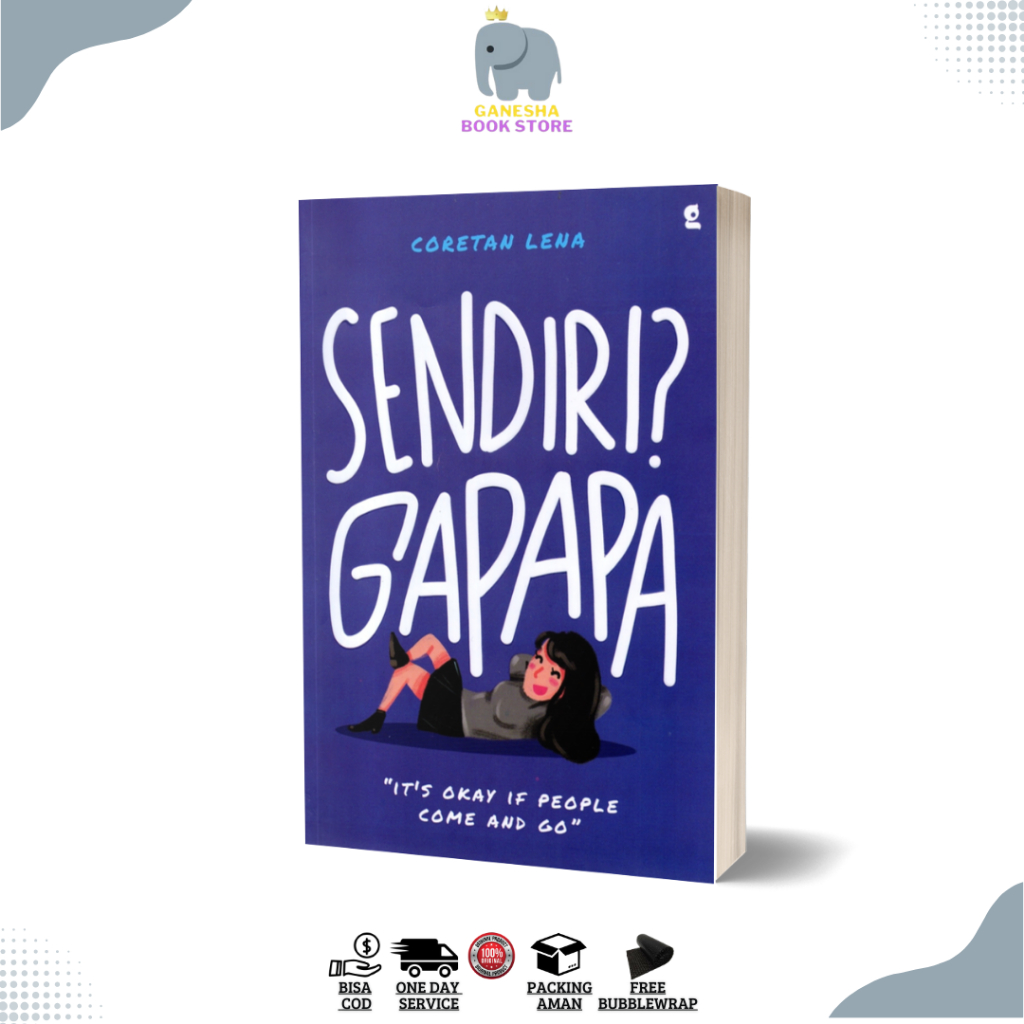 Jual Buku Self Improvement Sendiri Gapapa By Coretan Lena Shopee