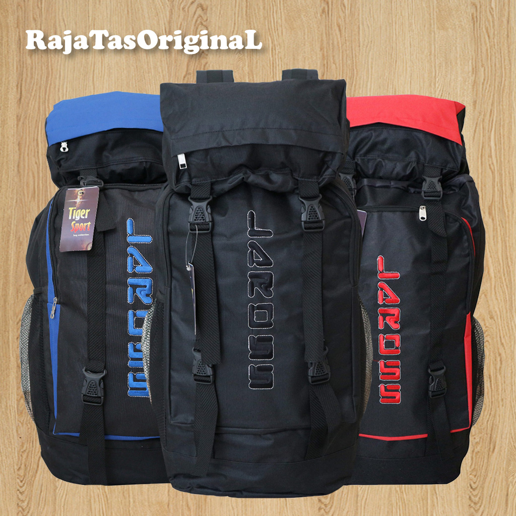 Jual Tas Ransel Backpack Gunung Hiking Traveling Laross Hitam Kuat Awet