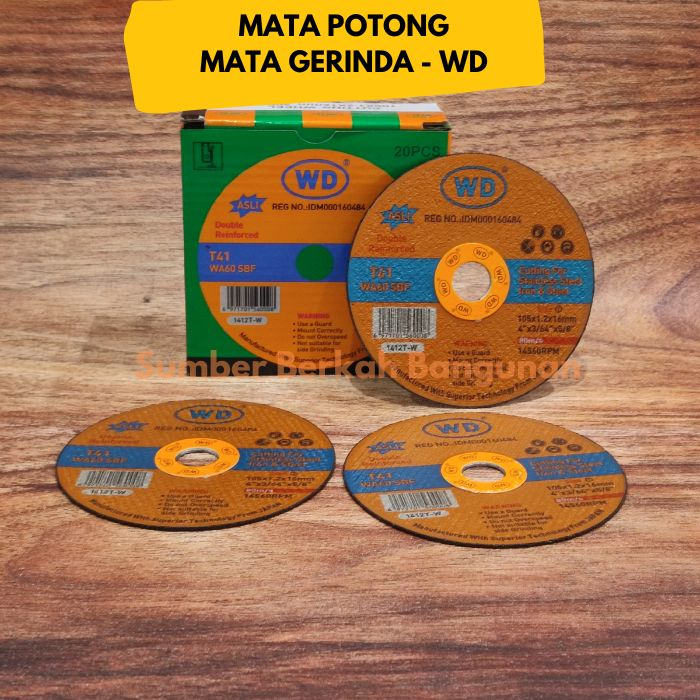 Jual Mata Gerinda Cutting Wheel Wd Inch Gerinda Batu Potong Shopee