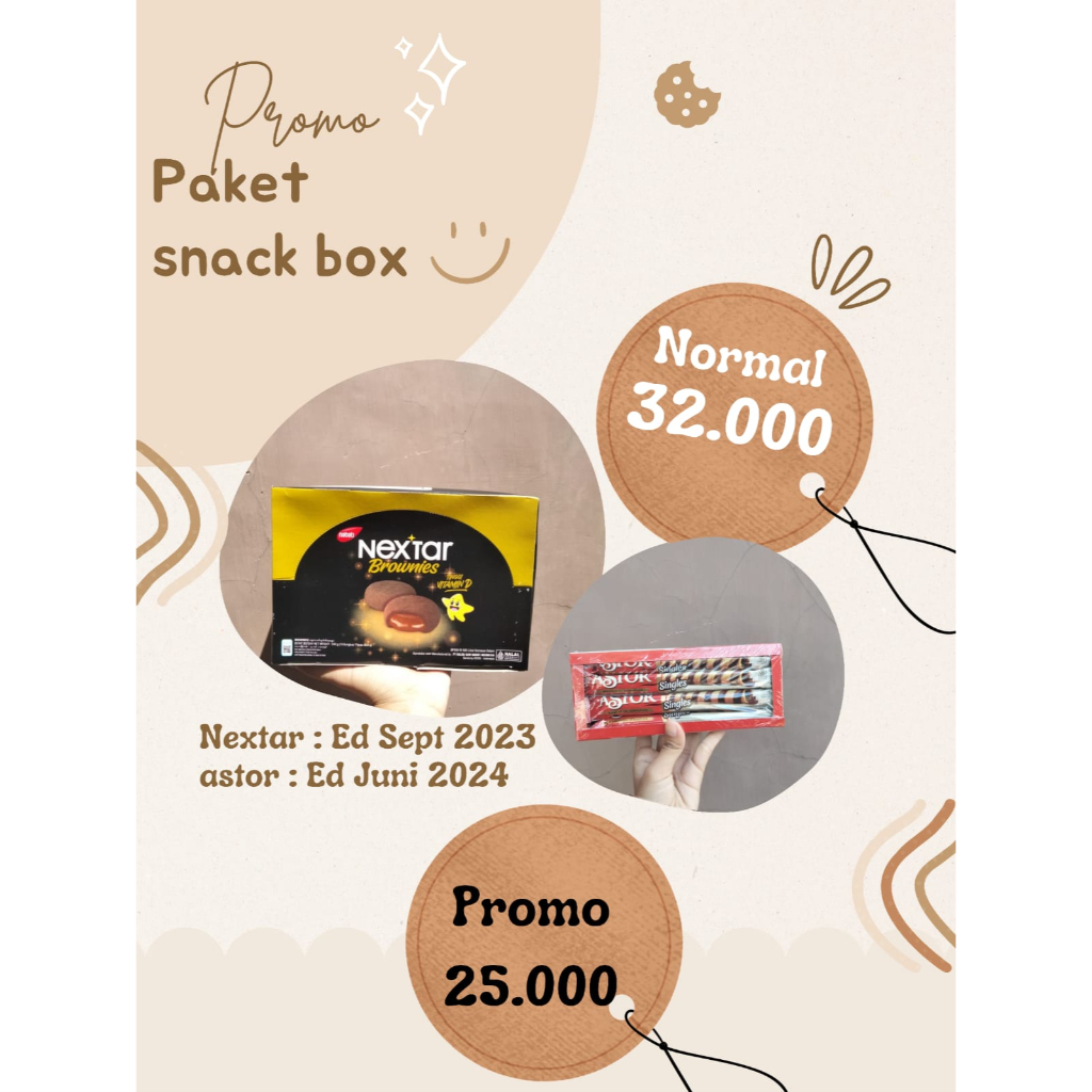 Jual Paket Snack Box Nextar Astor Single Mayora Nabati Shopee Indonesia