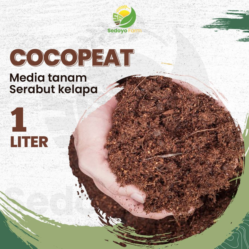 Jual Cocopeat Halus Serabut Kelapa Halus Untuk Media Tanam Penyemaian