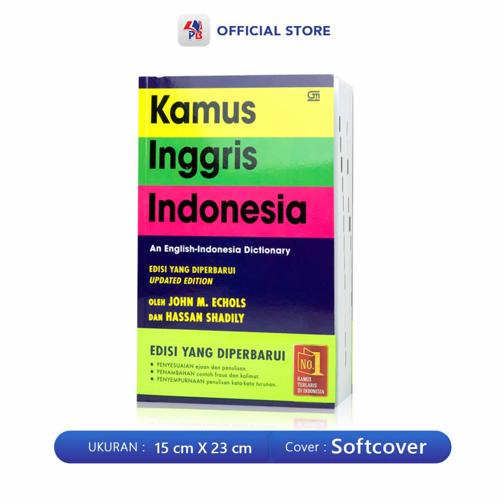 Jual Kamus Bahasa Inggris Kamus Inggris Indonesia John M Echols Dan