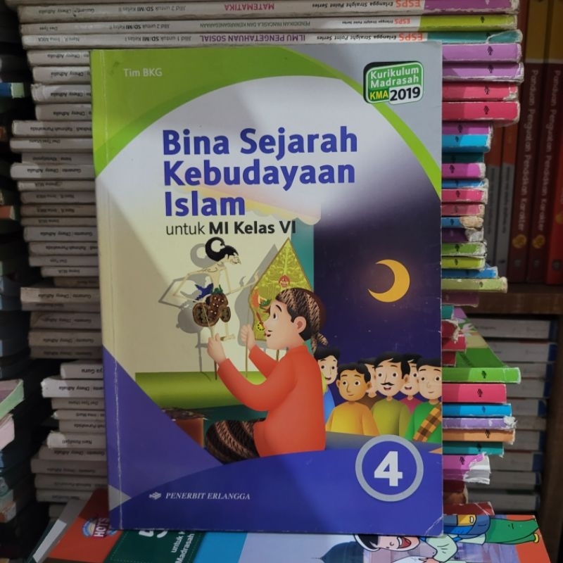 Jual Buku Bekas Bina Sejarah Kebudayaan Islam Kelas Sd Erlangga