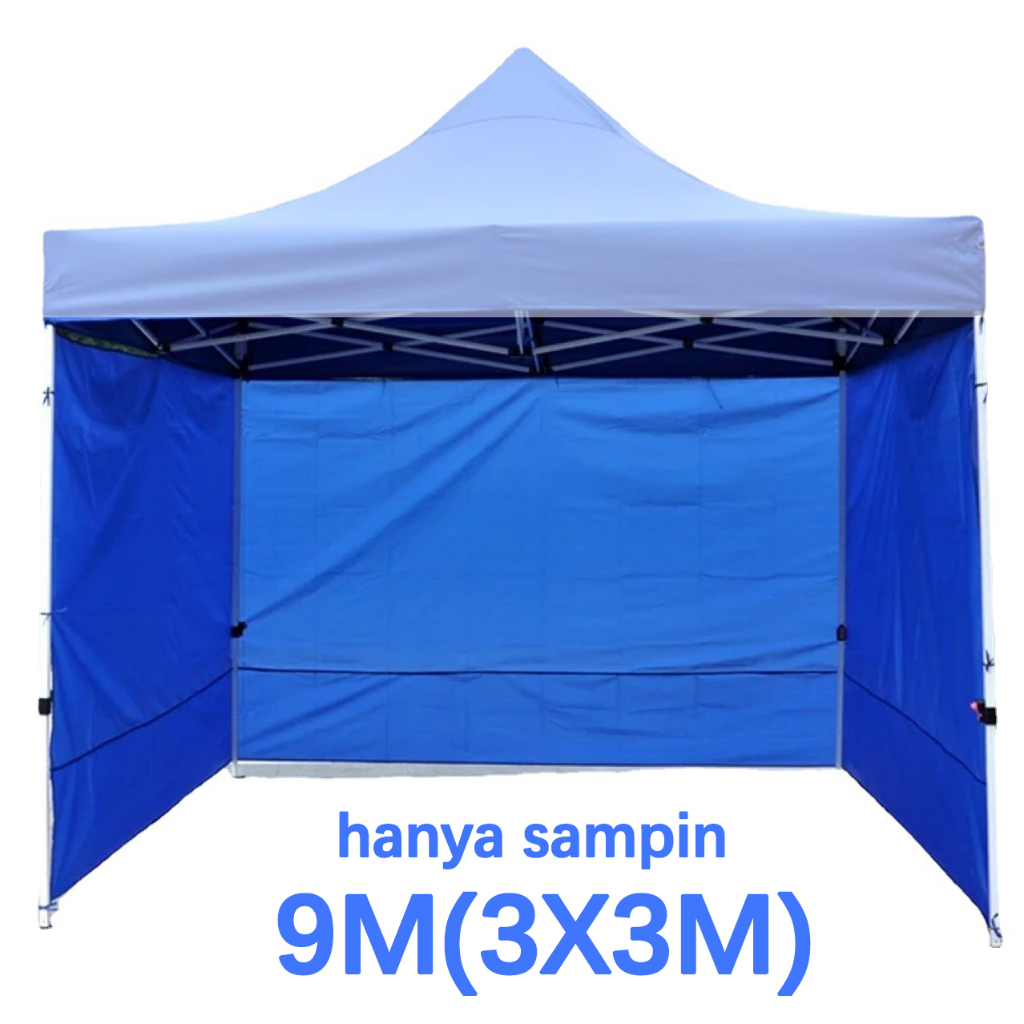 Jual Atap Tenda 3x3 Bahan Polyester 1080D Atap Tenda Lipat Jualan Mudah