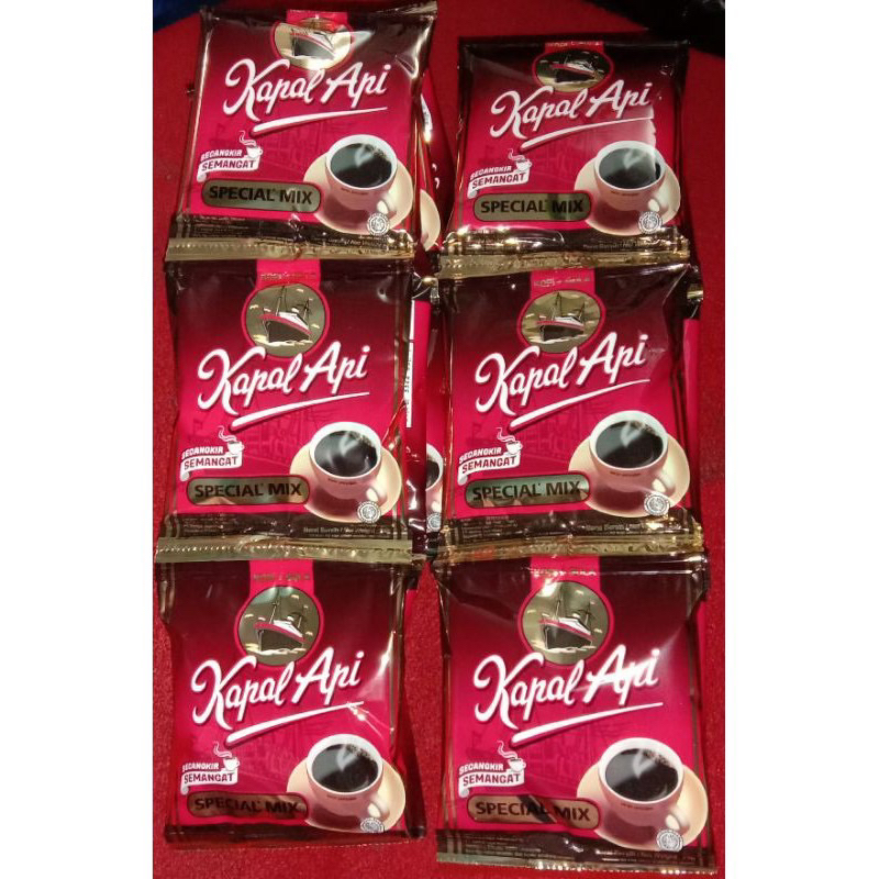 Jual Kopi Kapal Api Special Mix Satu Renceng Shopee Indonesia