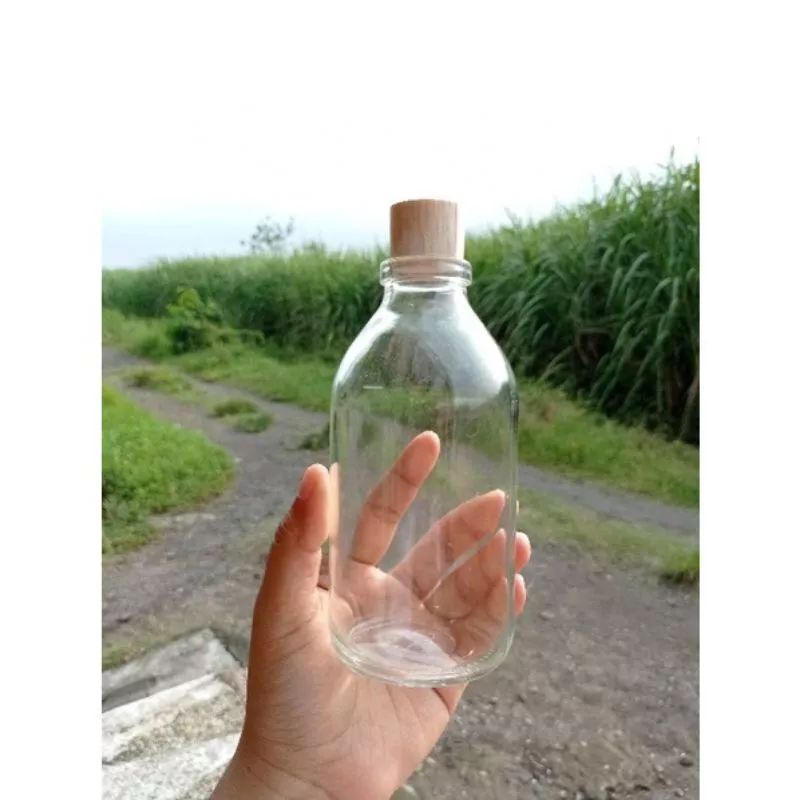 Jual Botol Kaca Asi Botol Kaca Tutup Kayu Botol Aksesoris Botol