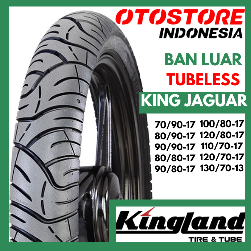 Jual Ban Luar Motor Kingland King Jaguar 80 90 90 90 100 80 110 80 Ring