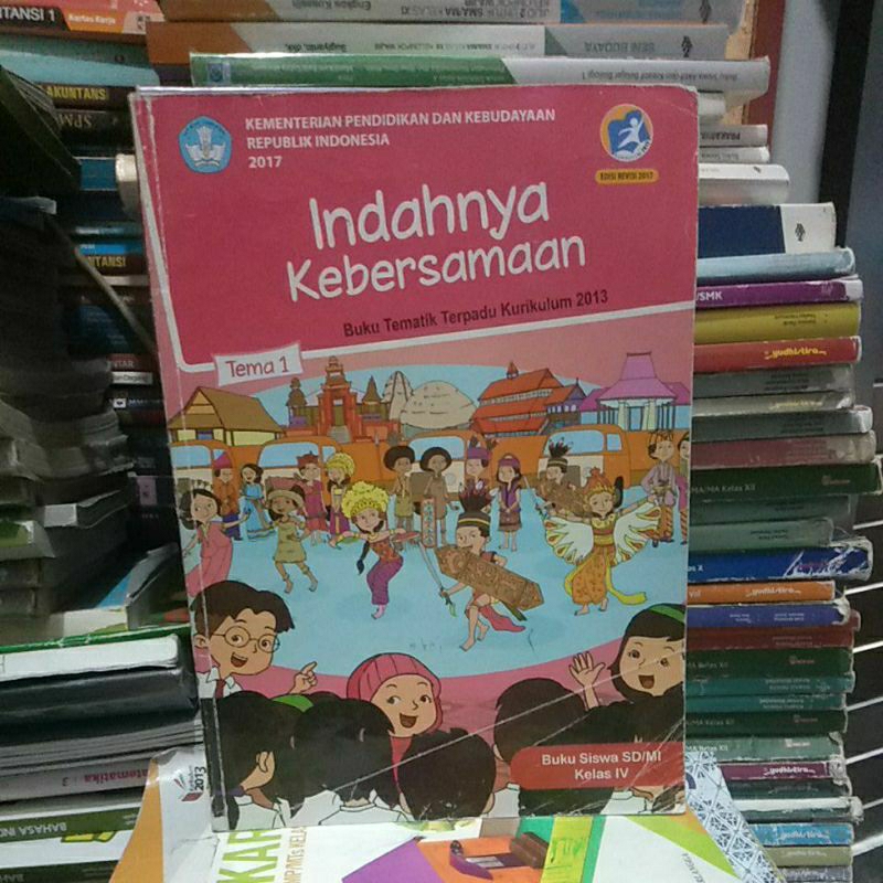 Jual Buku Tematik Terpadu Kurikulum Indahnya Kebersamaan Tema