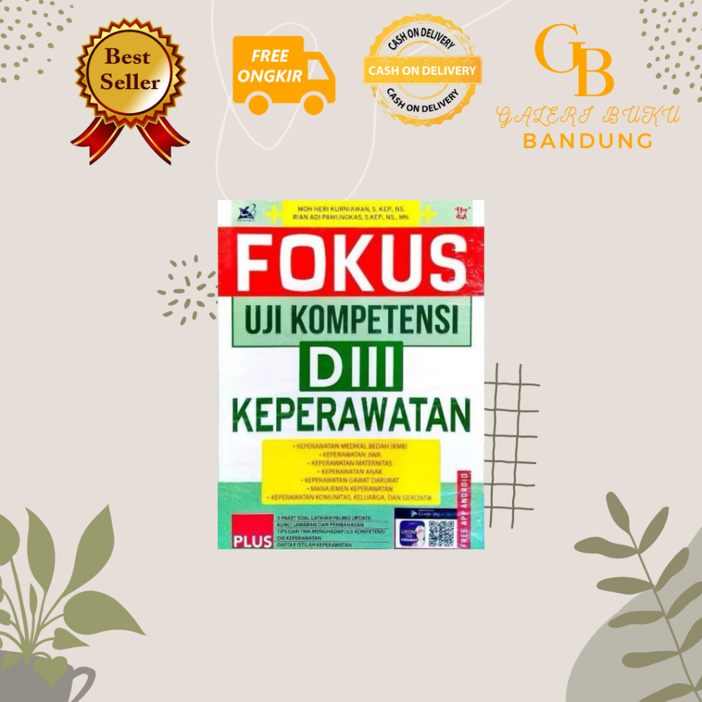 Jual Buku Fokus Uji Kompetensi Diii D Keperawatan Tahun Moh