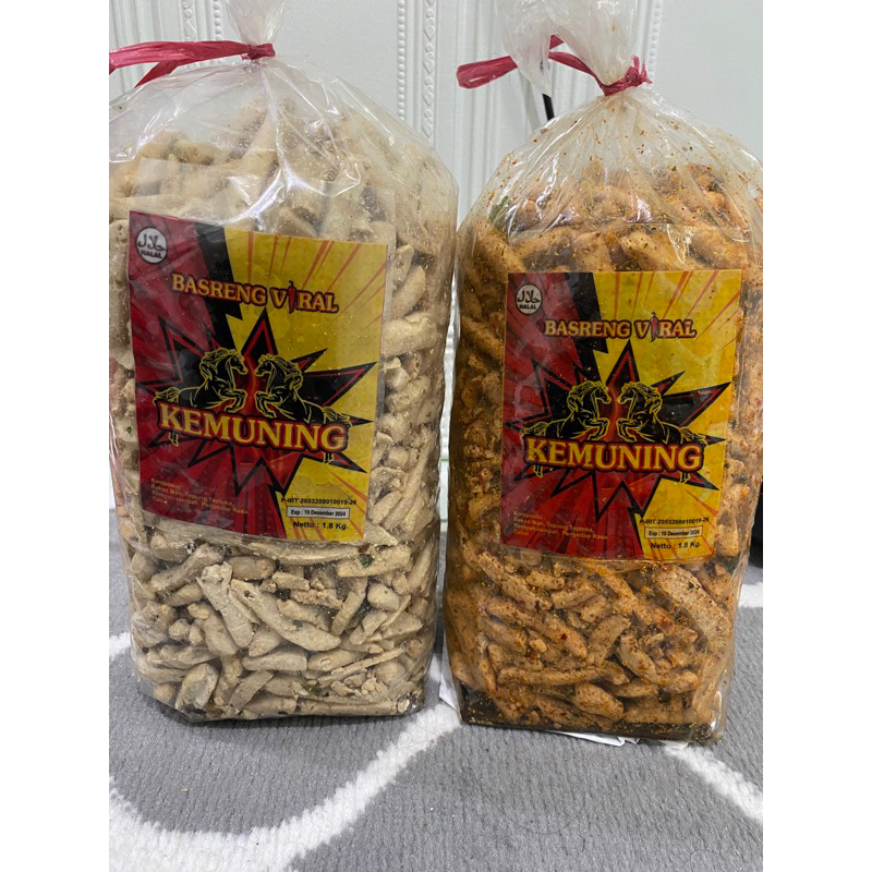 Jual Basreng Stik Kemuning Kemasan Repack Kg Shopee Indonesia