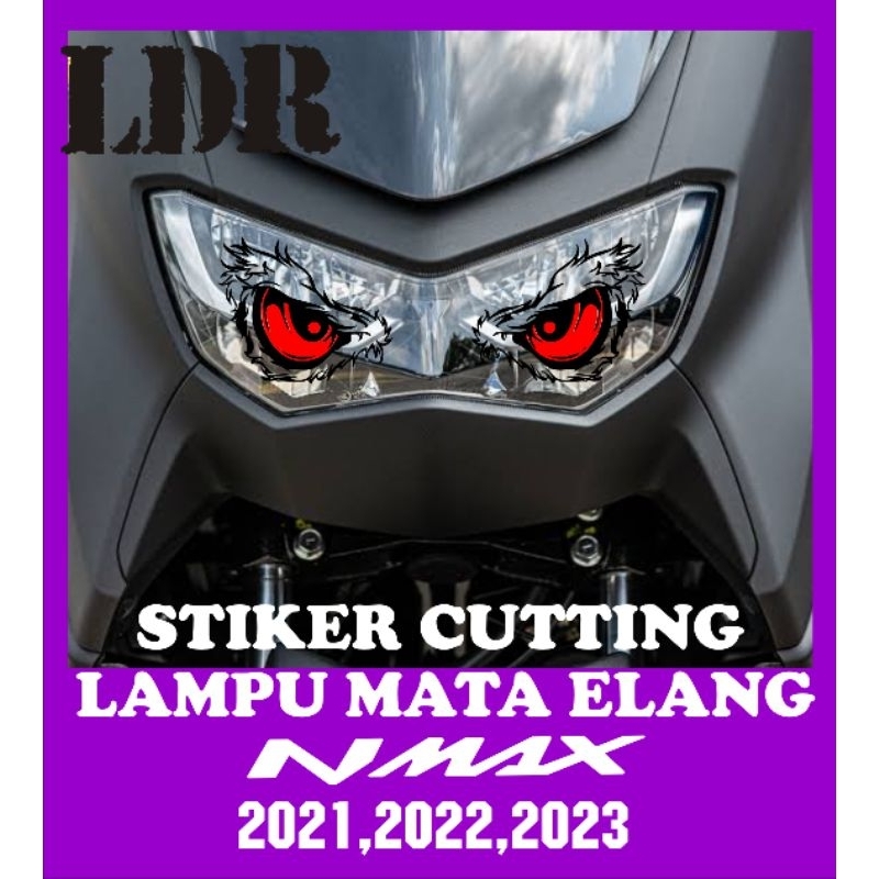 Jual Stiker Cutting Mata Elang Lampu Nmax Semua Jenis Lampu Motor