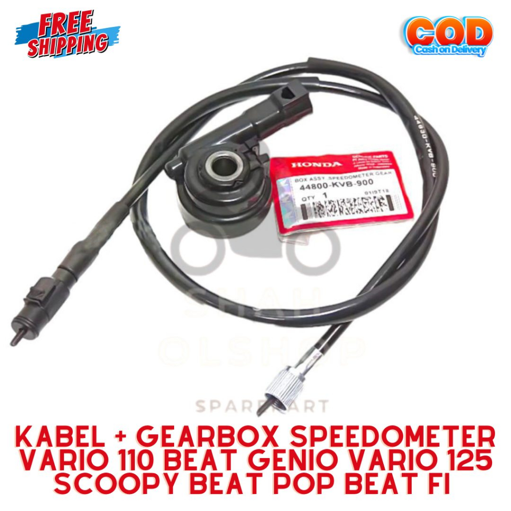 Jual PAKET KABEL SPEEDOMETER GEARBOX BEAT VARIO SCOOPY SPACY BEAT FI