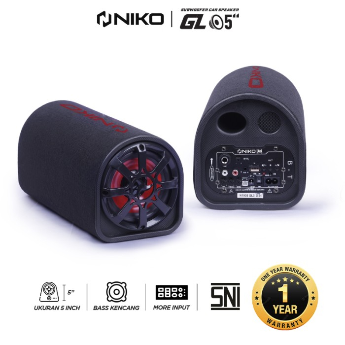 Jual Niko GL5 Speaker Bluetooth Bass Wireless Portable Aktif Shopee