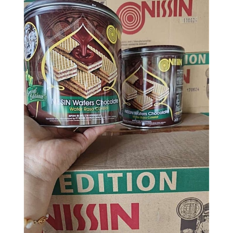 Jual Nissin Wafers Chocolate 300gram Shopee Indonesia