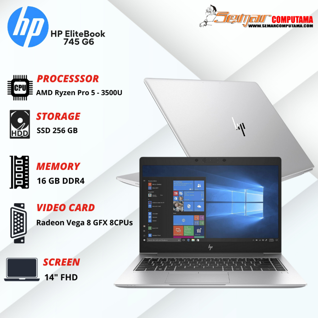 Jual Hp Elitebook G Ryzen Pro Ram Gb Ssd Spek Gaming