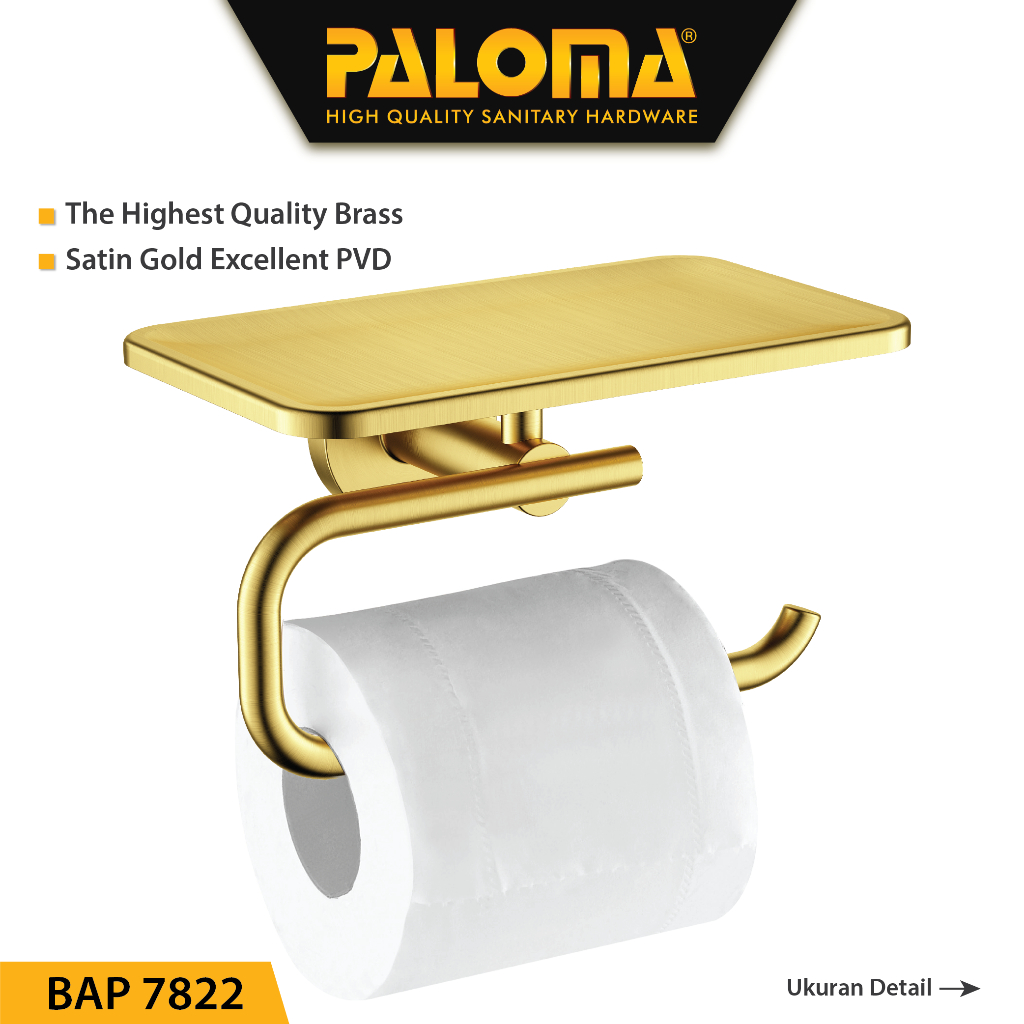 Jual Paloma Bap Tempat Tissue Toilet Holder Tisu Gulung Roll Wc