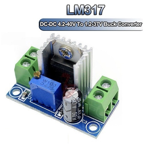 Jual LM317 Step Down Converter Module LM 317 StepDown LM 317 Modul