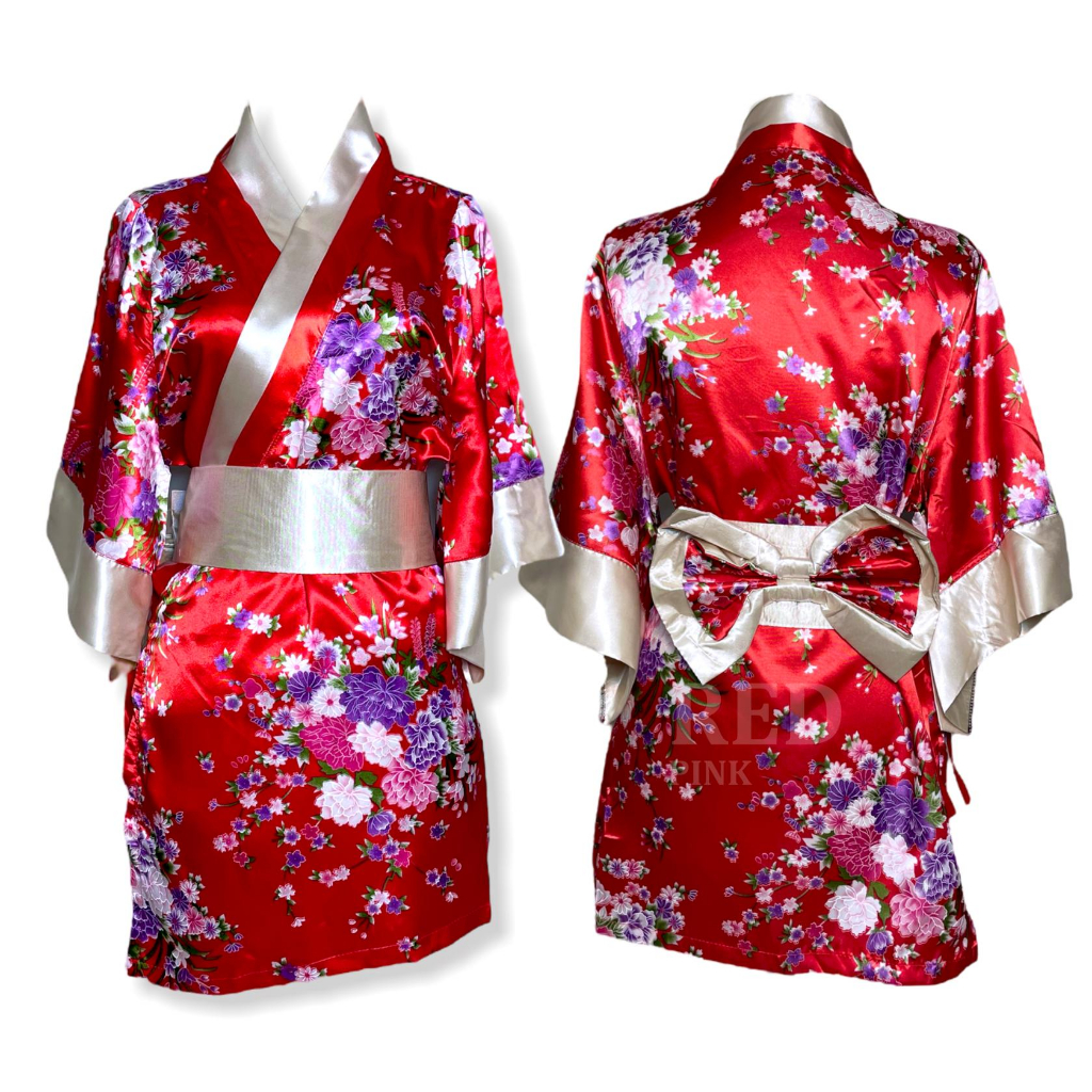 Jual Yesy Set Lingerie Seksi G String Model Kimono Sabuk Besar