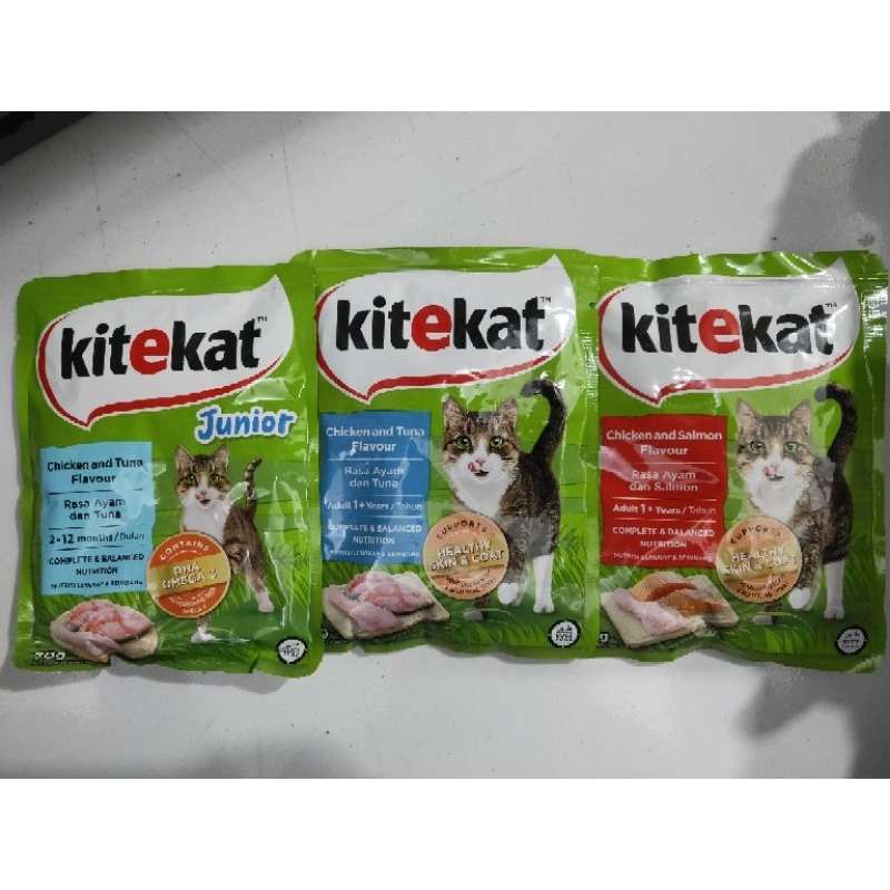 Jual Kitekat Pouch All Varian Gr Shopee Indonesia