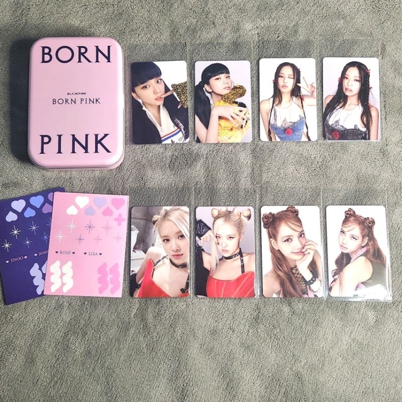 Jual Sharing Blackpink Photocard Sticker Tin Case Official From