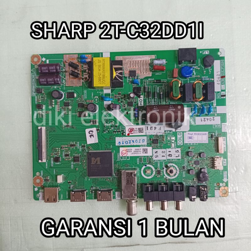 Jual Mesin Tv Sharp T C Dd I Motherboard Mainboard Mobo Mb Tv