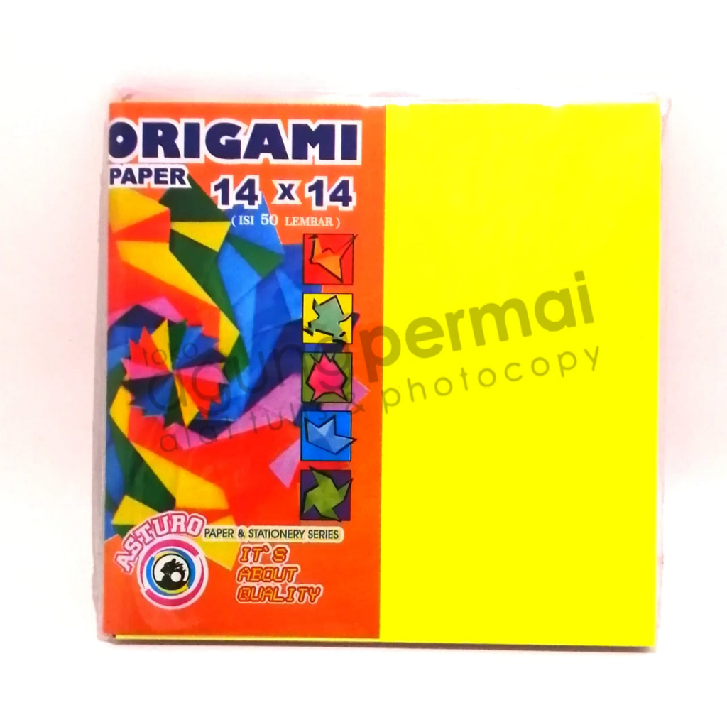 Jual Kertas Origami Asturo 14x14 Shopee Indonesia