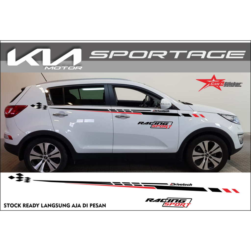 Jual Sticker Kia Sportage Aksesories Mobil Kia Sportage Shopee Indonesia