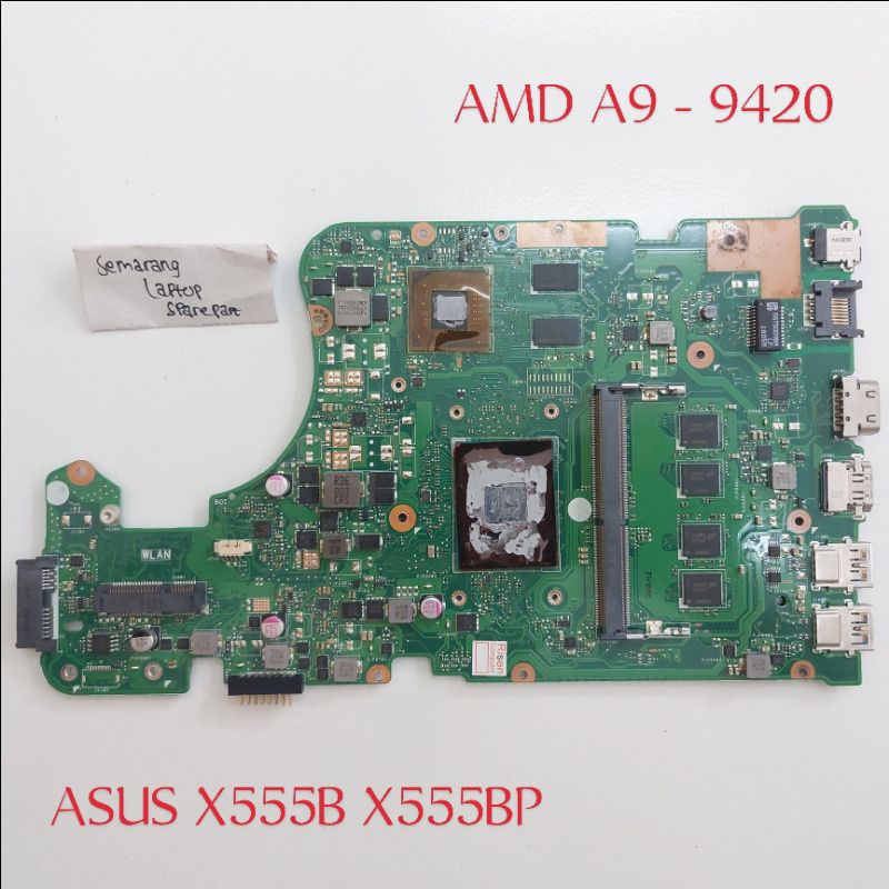 Jual Mainboard Asus X555B X555BP Mobo Motherboard Mesin Laptop Shopee