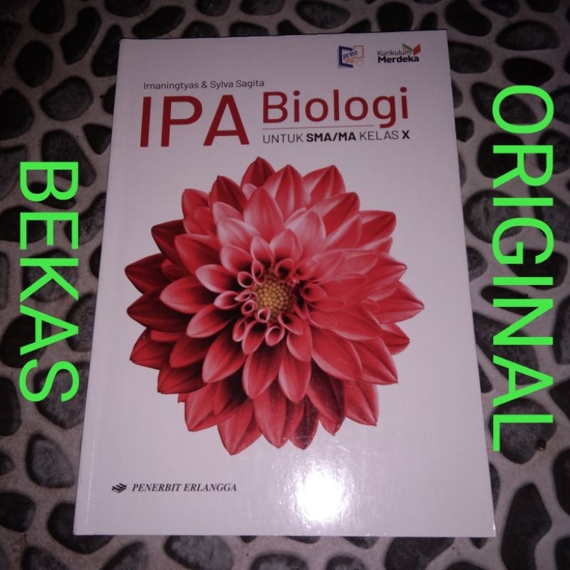 Jual Buku IPA Biologi Ilmu Pengetahuan Alam Kelas 10 X 1 I SMA MA