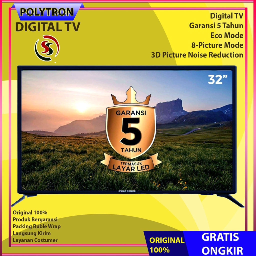 Jual Polytron Digital Led Tv Pld V Tv Polytron Digital Led