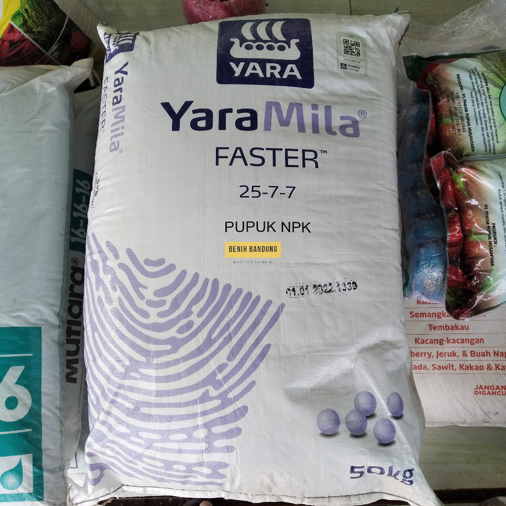 Jual Pupuk Npk Yara Mila Faster Zak Kg Shopee Indonesia