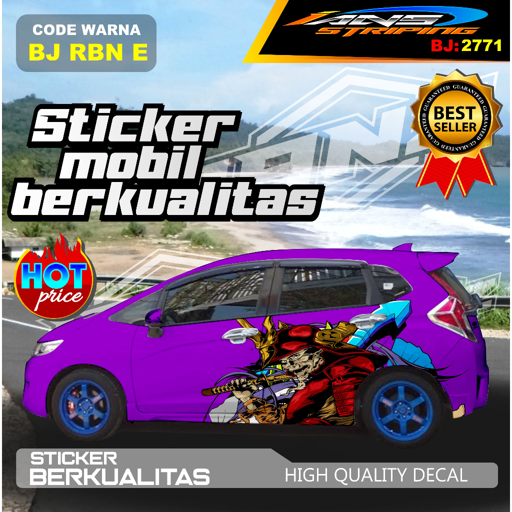 Jual STIKER DECAL SIAP PAKAI SEMUA JENIS MOBIL STIKER BODY MOBIL XL7