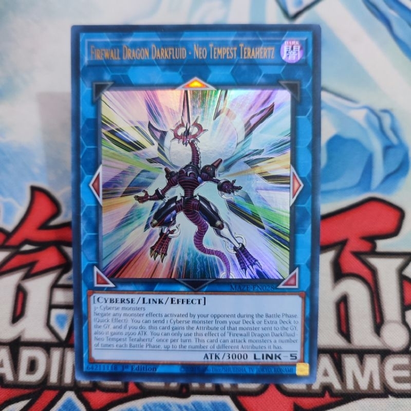 Jual Yugioh Firewall Dragon Darkfluid Neo Tempest Terahertz Maze