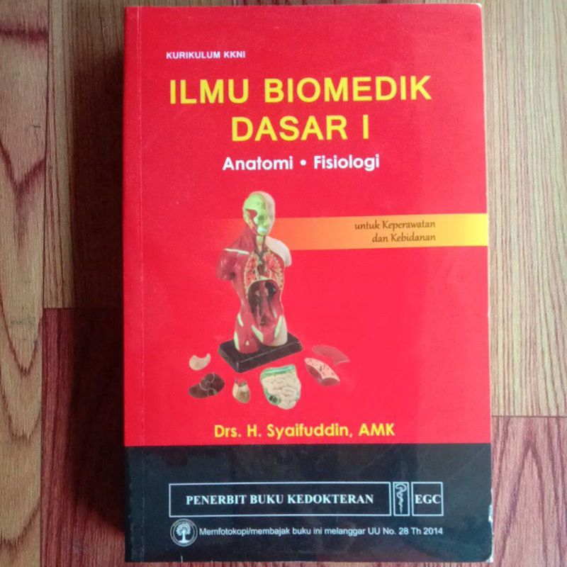 Jual Anatomi Fisiologi ILMU BIOMEDIK DASAR 1 EDISI BARU ORIGINAL