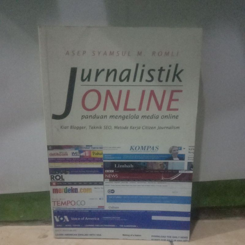 Jual Jurnalistik Online Panduan Mengelola Media Online ASEP SYAMSUL